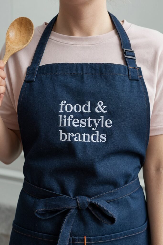 Premium Aprons for Food & Lifestyle Brands promotional Aprons